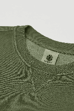 Element Lowcase Pigment Cr Men's Sweatshirt | Bronze Green | Surfwax