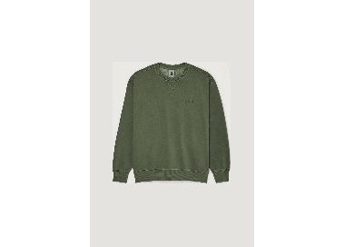 Element Lowcase Pigment Cr Men's Sweatshirt | Bronze Green | Surfwax