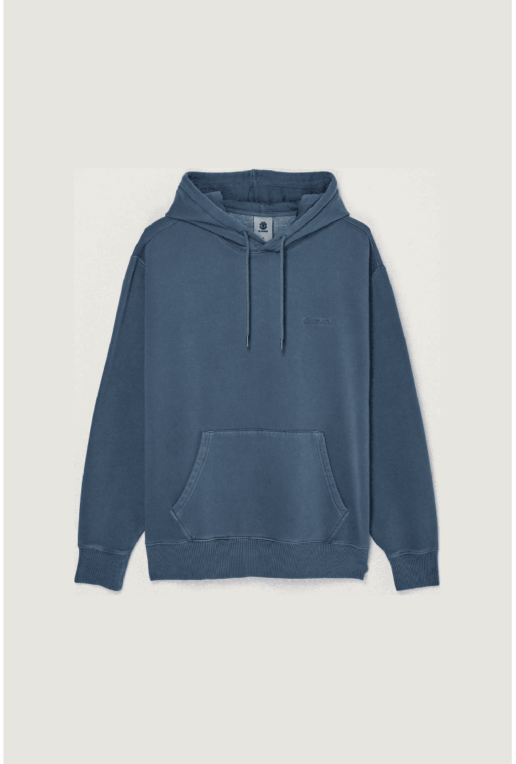Element Lowcase Pigment Po Men's Hoodie | Dark Slate | Surfwax