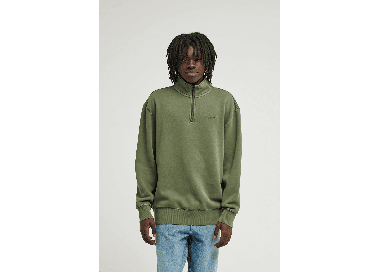Element Lowcase Pigment Quarter Zip Vyriškas Bliuzonas | Bronze Green | Surfwax