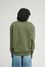 Element Lowcase Pigment Quarter Zip Vyriškas Bliuzonas | Bronze Green | Surfwax