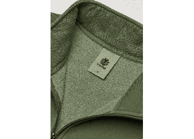 Element Lowcase Pigment Quarter Zip Vyriškas Bliuzonas | Bronze Green | Surfwax