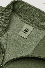 Element Lowcase Pigment Quarter Zip Vyriškas Bliuzonas | Bronze Green | Surfwax
