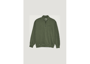 Element Lowcase Pigment Quarter Zip Vyriškas Bliuzonas | Bronze Green | Surfwax