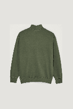 Element Lowcase Pigment Quarter Zip Vyriškas Bliuzonas | Bronze Green | Surfwax