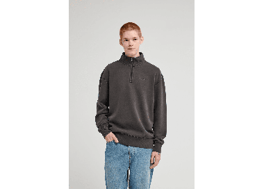 Element Lowcase Pigment Quarter Zip Vyriškas Bliuzonas | Off Black | Surfwax