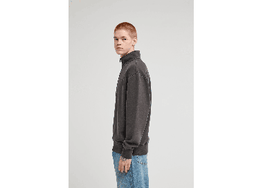 Element Lowcase Pigment Quarter Zip Vyriškas Bliuzonas | Off Black | Surfwax