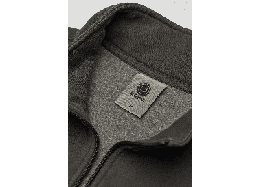 Element Lowcase Pigment Quarter Zip Vyriškas Bliuzonas | Off Black | Surfwax