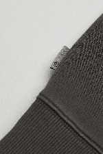Element Lowcase Pigment Quarter Zip Vyriškas Bliuzonas | Off Black | Surfwax