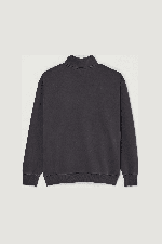 Element Lowcase Pigment Quarter Zip Vyriškas Bliuzonas | Off Black | Surfwax
