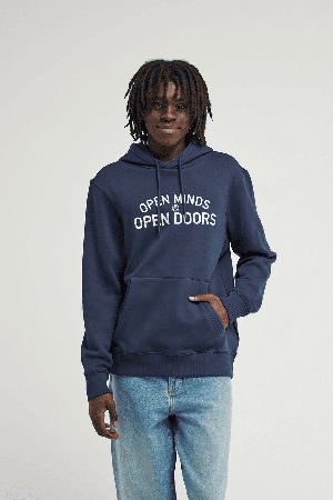 Element Open Minds Po Men's Hoodie | Eclipse Navy | Surfwax