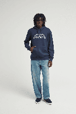 Element Open Minds Po Men's Hoodie | Eclipse Navy | Surfwax