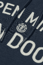 Element Open Minds Po Men's Hoodie | Eclipse Navy | Surfwax