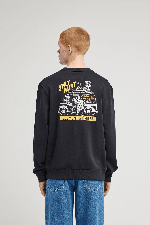 Element Timber Van Cr Men's Sweatshirt | Flint Black | Surfwax