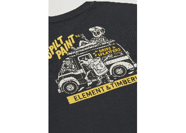 Element Timber Van Cr Men's Sweatshirt | Flint Black | Surfwax