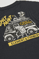 Element Timber Van Cr Men's Sweatshirt | Flint Black | Surfwax