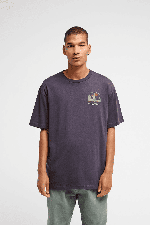 RVCA Saguaro Canyon Men's T-Shirt | Garage Blue | Surfwax
