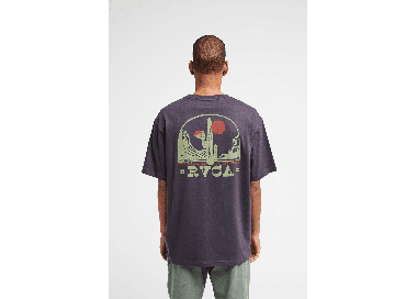 RVCA Saguaro Canyon Men's T-Shirt | Garage Blue | Surfwax