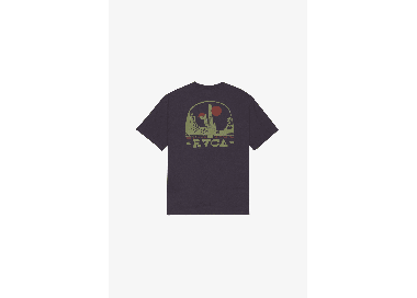 RVCA Saguaro Canyon Men's T-Shirt | Garage Blue | Surfwax