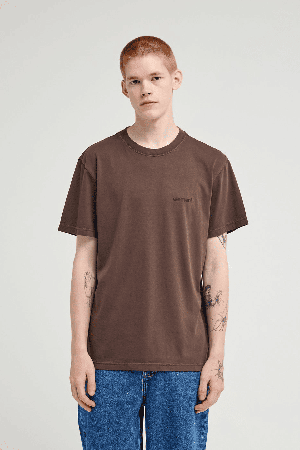 Element Lowcase Pigment Men's T-Shirt | Java | Surfwax