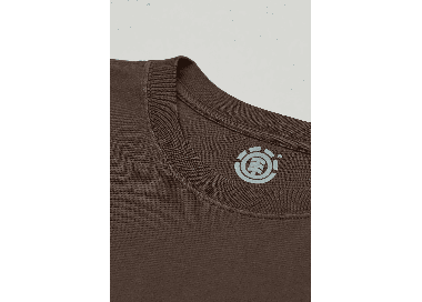 Element Lowcase Pigment Men's T-Shirt | Java | Surfwax