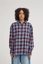 Element Flannel Moteriški Languoti Marškiniai | Zinfandel Checks | Surfwax