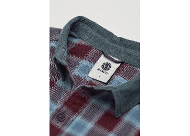 Element Flannel Moteriški Languoti Marškiniai | Zinfandel Checks | Surfwax