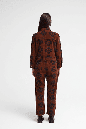 RVCA Shannen Relaxed Women's Jumpsuit | Chocolate | Surfwax