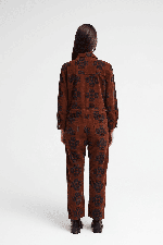 RVCA Shannen Relaxed Women's Jumpsuit | Chocolate | Surfwax