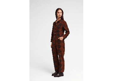 RVCA Shannen Relaxed Women's Jumpsuit | Chocolate | Surfwax