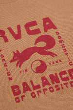 RVCA Agile Moteriški Marškinėliai | Cocoa | Surfwax