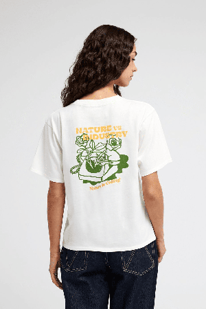 RVCA Nature Calling Easy Women's T-Shirt | Cloud | Surfwax