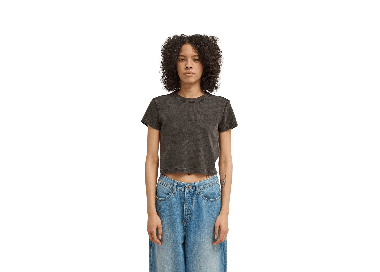 Element Lowcase Crop Women's T-Shirt | Off Black | Surfwax