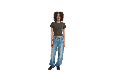 Element Lowcase Crop Women's T-Shirt | Off Black | Surfwax