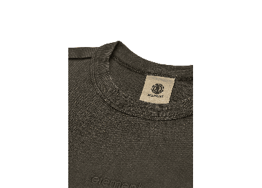Element Lowcase Crop Women's T-Shirt | Off Black | Surfwax
