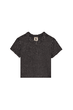 Element Lowcase Crop Women's T-Shirt | Off Black | Surfwax