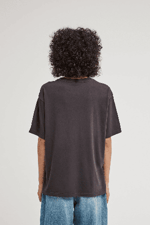 Element Lowcase Pigment Moteriški Marškinėliai | Off Black | Surfwax