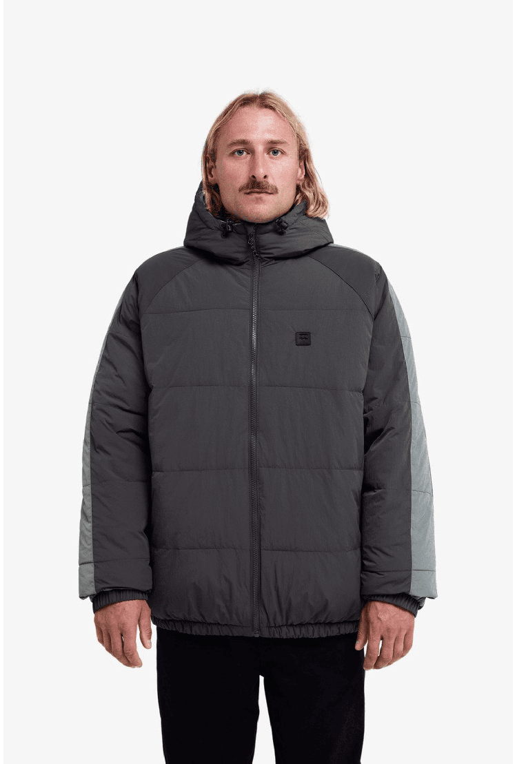 Billabong Outland Men's Reversible Puffer Jacket | Raven | Surfwax