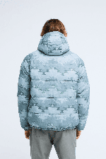Billabong Outland Men's Reversible Puffer Jacket | Raven | Surfwax