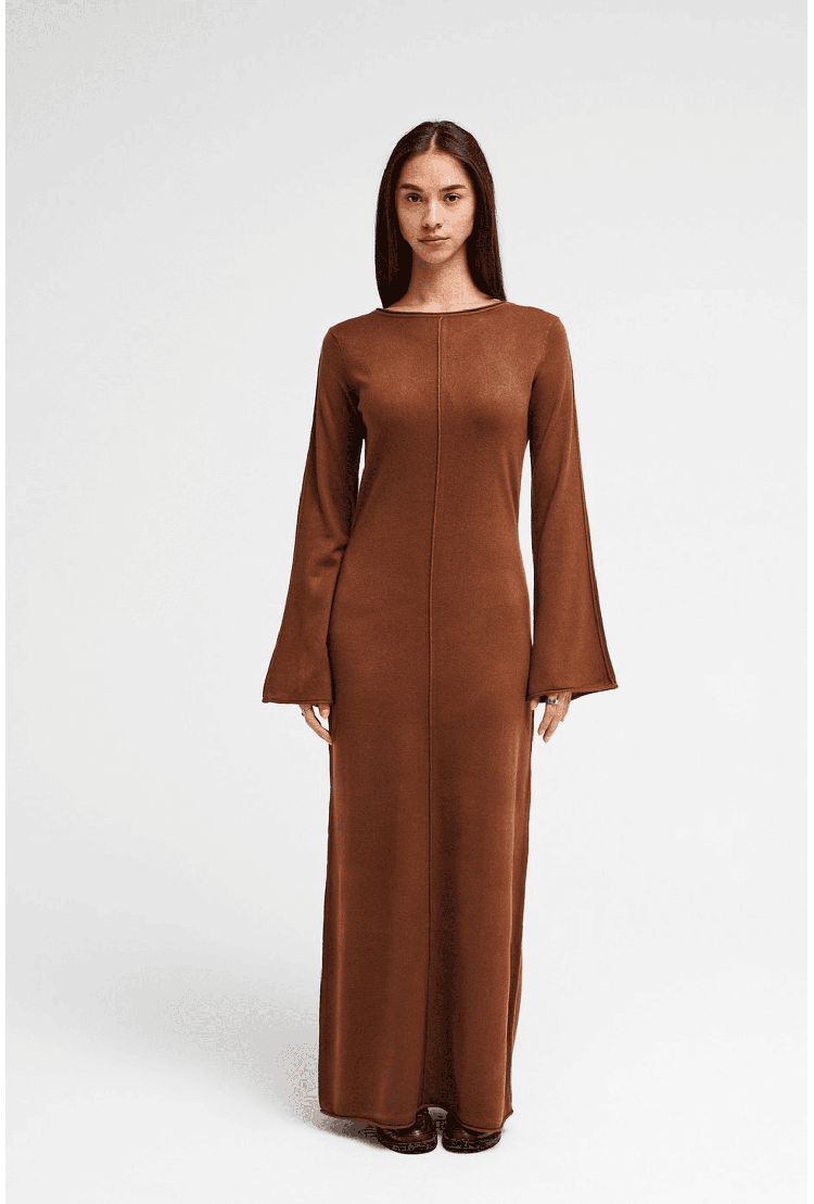 RVCA Marine Women's Sweater Dress | Chocolate | Surfwax