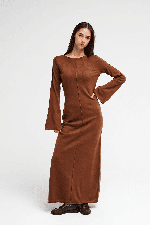 RVCA Marine Women's Sweater Dress | Chocolate | Surfwax