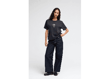 RVCA The Star Easy Moteriški Marškinėliai | Washed Black | Surfwax