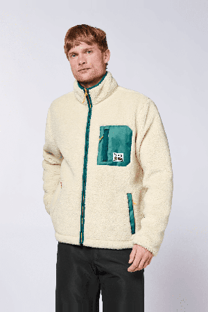 Chiemsee Sherpa Men's Fleece Jacket | Birch | Surfwax
