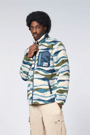 Chiemsee Sherpa Men's Fleece Jacket | Hydro | Surfwax