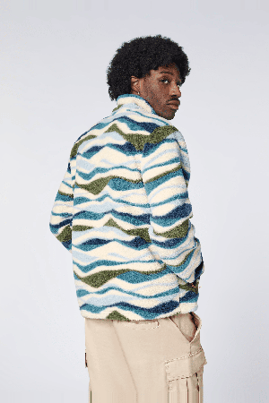 Chiemsee Sherpa Men's Fleece Jacket | Hydro | Surfwax