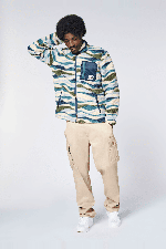 Chiemsee Sherpa Men's Fleece Jacket | Hydro | Surfwax