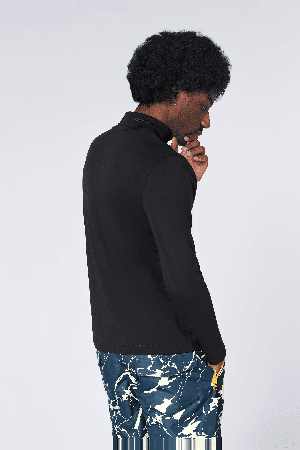 Chiemsee Turtleneck Men's Thermal Turtleneck | Black | Surfwax