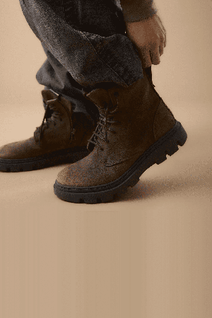 Satorisan Unalome Ziplacer Desert Oasis Men's Boots | Color Beluga | Surfwax