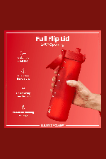 Ion8 Leak Proof Slim 500ml | Leak-Proof Water Bottle | Surfwax