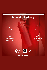Ion8 Leak Proof Slim 500ml | Leak-Proof Water Bottle | Surfwax